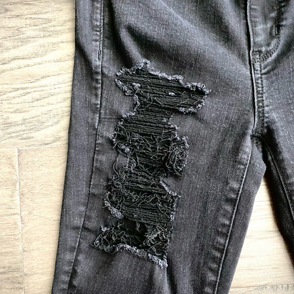 AEO- Ne(x)t Level Ripped Hi- Rised Jegging - Picture 4 of 5